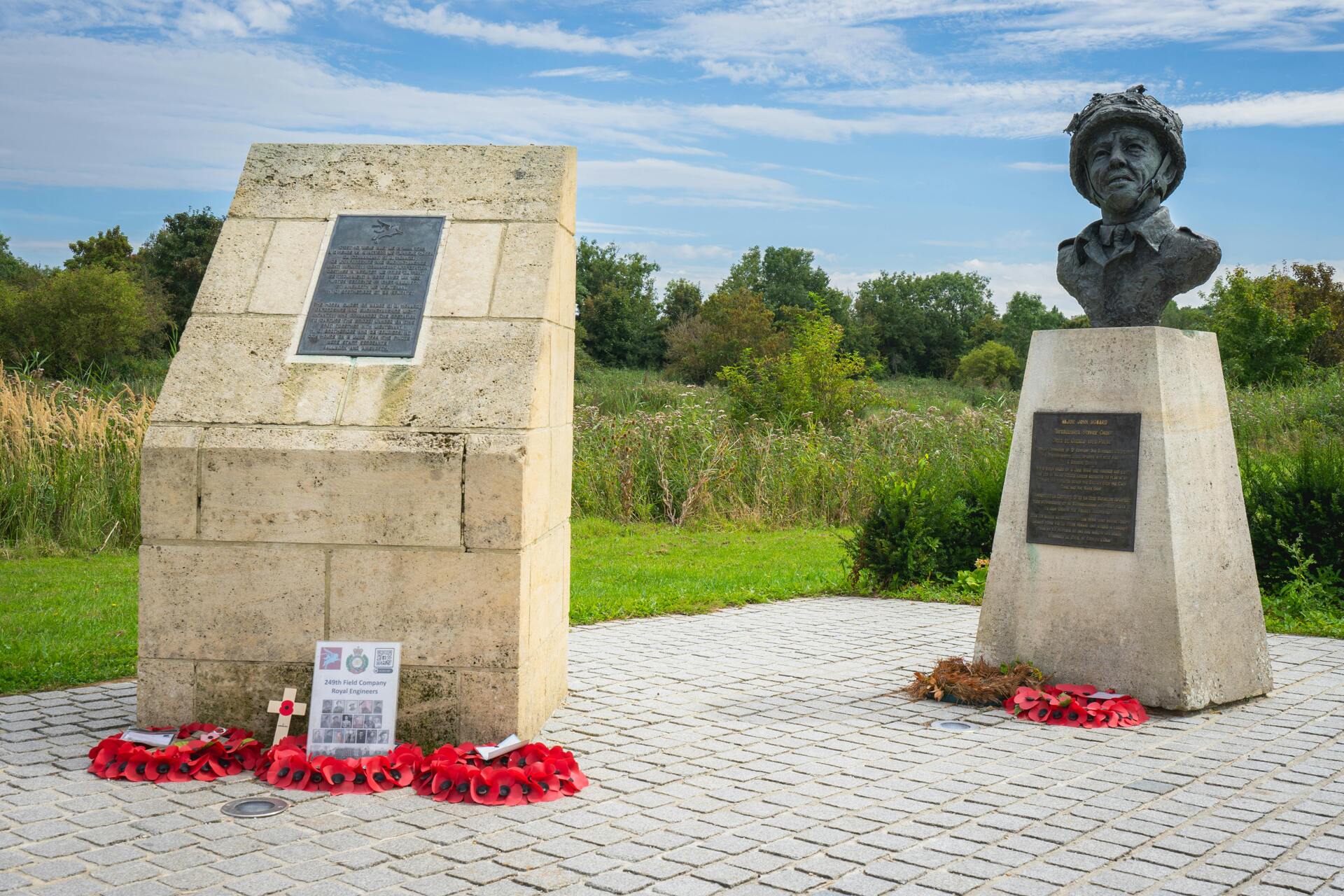 Sainte-Mère-Église dans la Manche, l'un des villages les plus visités lors des commémorations du Dday. 